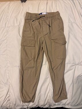 Old Navy Tan Kids Cargo Joggers